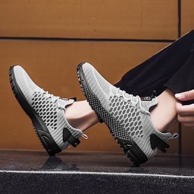 Mens Running Shoes 2025 Mens Sneakers Shoes Mesh Breathable Outdoor Tennis Walking Training Shoes for Men Plus Size 40-47