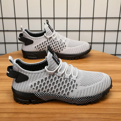 Mens Running Shoes 2025 Mens Sneakers Shoes Mesh Breathable Outdoor Tennis Walking Training Shoes for Men Plus Size 40-47